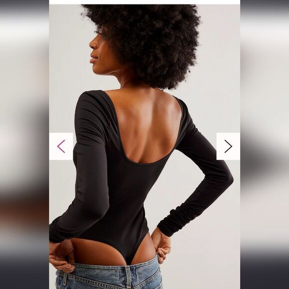 NWT Free People Tiny Dancer Bodysuit - L - Picture 3 of 3